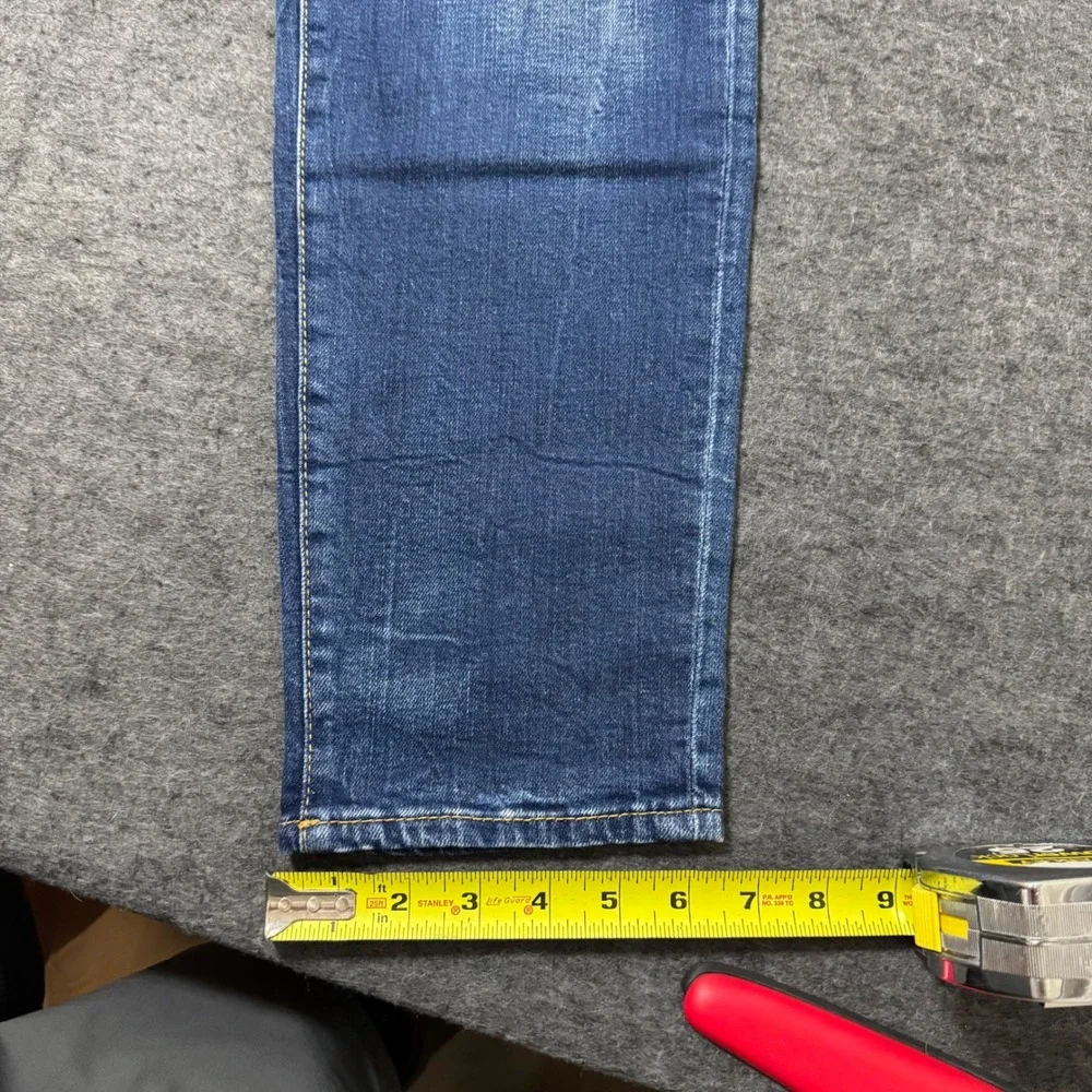 Dsquared2 Skinny Dan Jean Blue Distressed ICON Patch Jeans Size 54 IT (36x29)